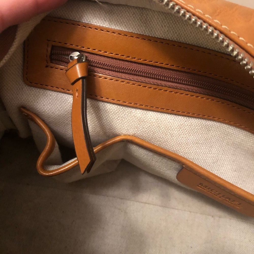 Michael Kors leather luggage satchel - Picture 7 of 8